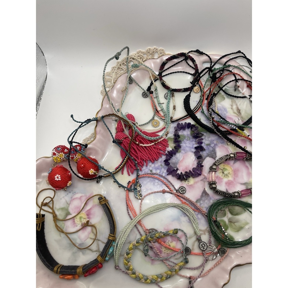 Mixed Lot Costume Jewelry, Bracelets And Earrings